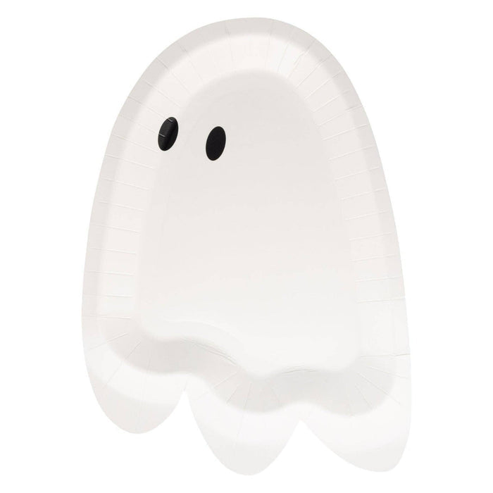Ghost Shaped Paper Plates 10" - bubblegum market