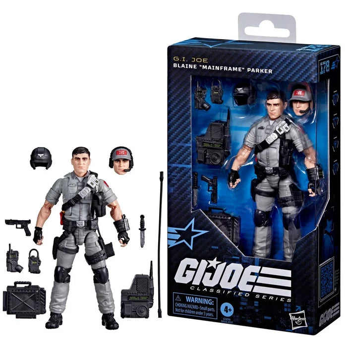 G.I. Joe Classified Series Blaine "Mainframe" Parker Action Figure
