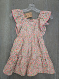 Girl's Floral Flutter Dress - Montana Co
