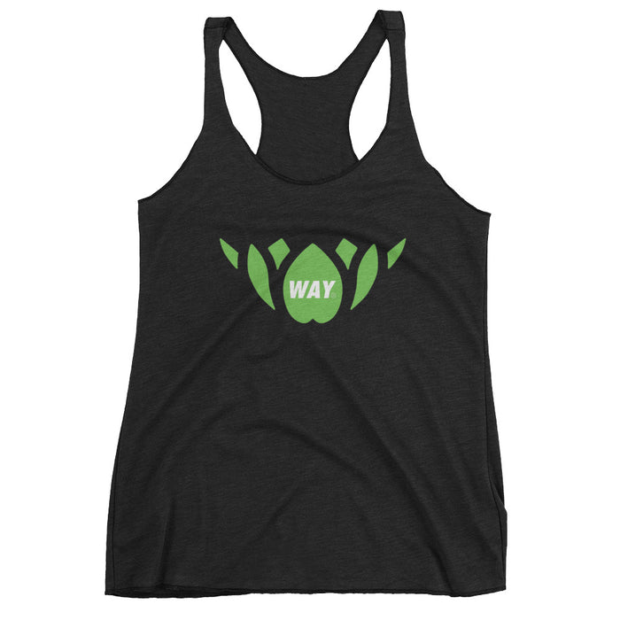 GREEN LOTUS-Women's Racerback Tank