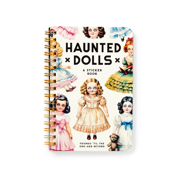 Haunted Dolls Sticker Book