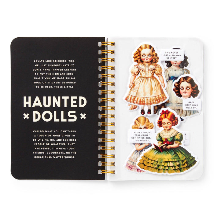 Haunted Dolls Sticker Book - bubblegum market