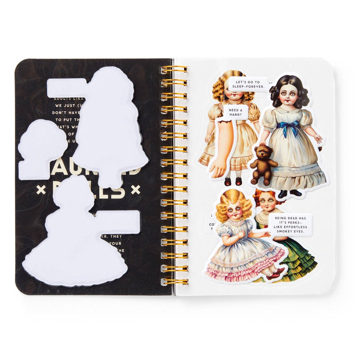 Haunted Dolls Sticker Book - bubblegum market