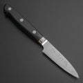 Hitohira Imojiya TH Damascus Paring 80mm Linen Micarta Handle - HITOHIRA