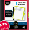 I SCHOLAR 1 Subject Poly Cover  Notebook - College Ruled - Creative Kids