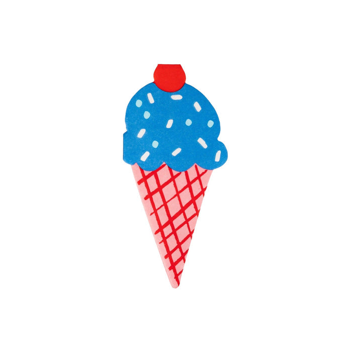 Ice Cream Cone - Shaped Napkins - bubblegum market