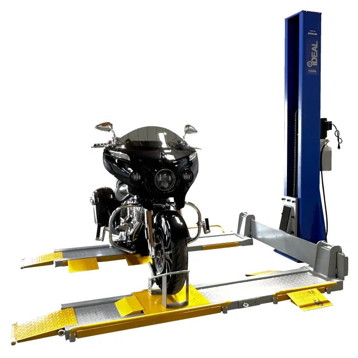 iDEAL Motorcycle M-Chock & Base Plate Kit Side-Loading