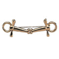 Intrepid International - Exselle Full Cheek Snaffle Bit Stock Pin