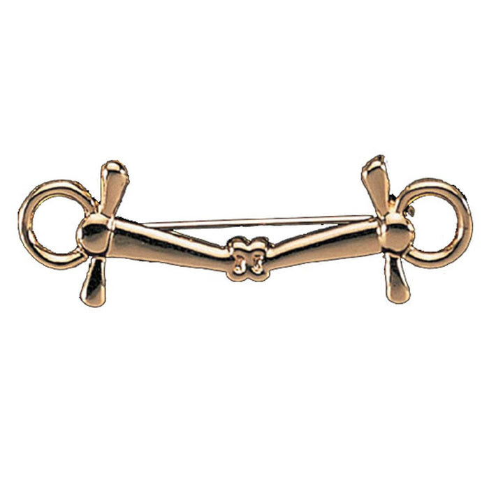 Intrepid International - Exselle Full Cheek Snaffle Bit Stock Pin