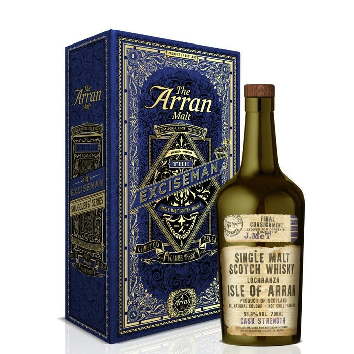 Isle of Arran Smugglers Series Vol.3 - The Exciseman Single Malt Scotch Whisky | Free Shipping on orders $400+