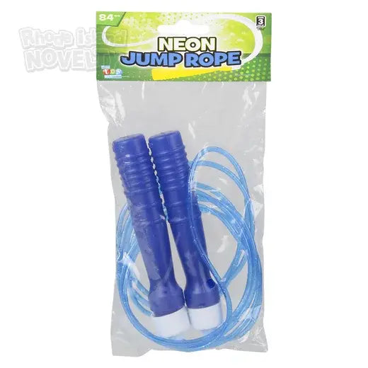 JUMP ROPE VINYL NEON 7 FOOT 12 PACK - Creative Kids