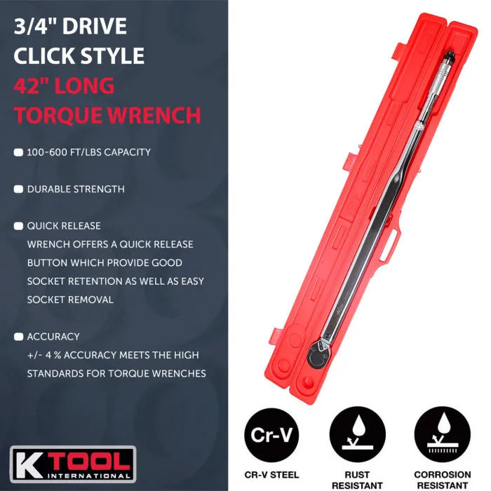 K Tool KTI72175 3/4" Drive Click Style