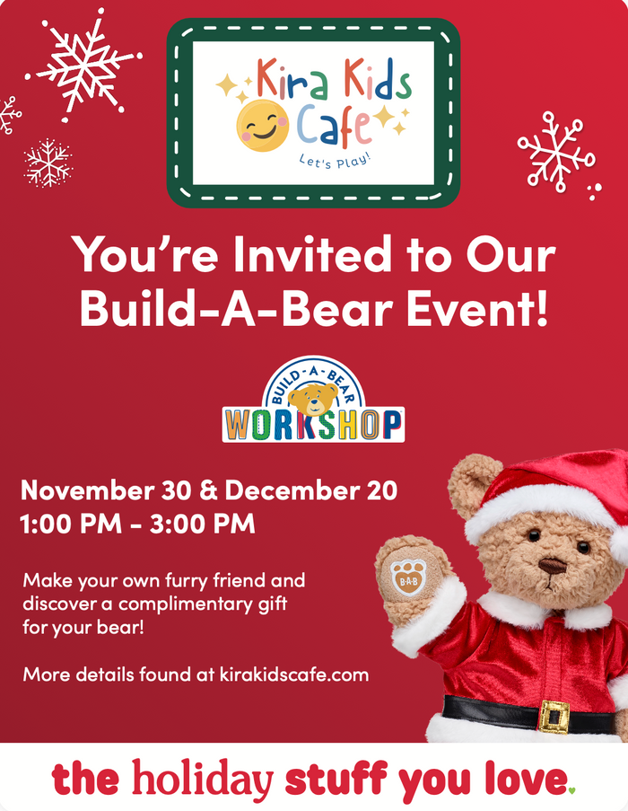 Kira Kids Café x Build A Bear