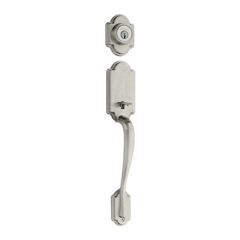 Kwikset Arlington Single Cylinder Handleset - Satin Nickel
