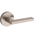 Kwikset Halifax Lever Round In Satin Nickel