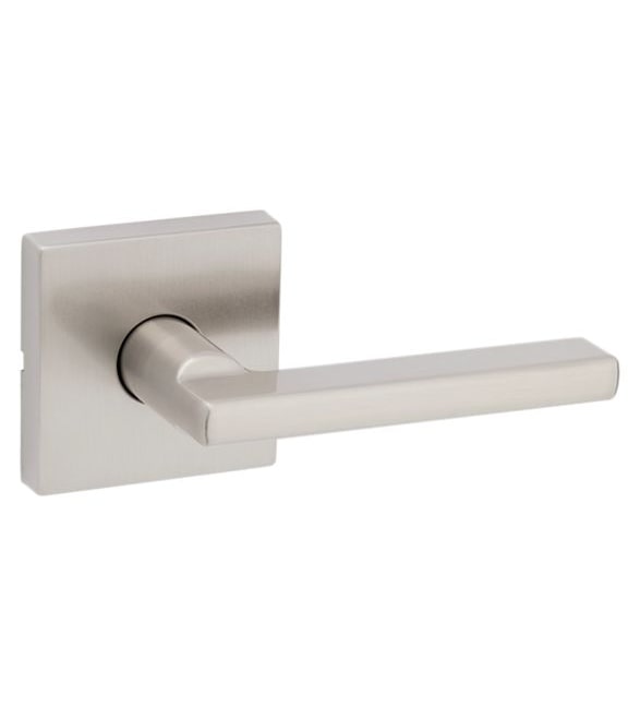 Kwikset Halifax Lever with Square Rosette