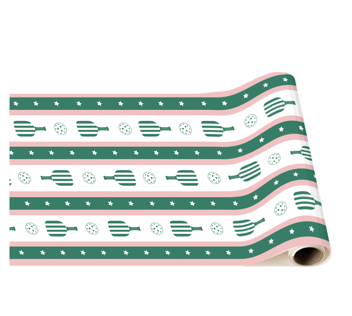 Le Pickleball Paper Table Runner - bubblegum market