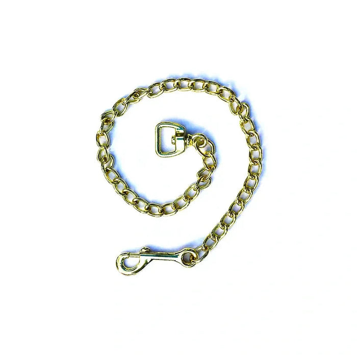 Lead Chain Brass Plated - 30 inch
