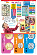 LEARNING SET US Money  85 PIECES - Creative Kids