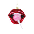 Lips with Sucker Ornament 3.5" - bubblegum market