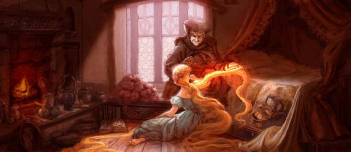 "Locks of Gold" Concept Art by Lisa Keene
