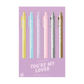 LOVER / YOU'RE MY LOVER Swiftie Jotter Pen Set - bubblegum market