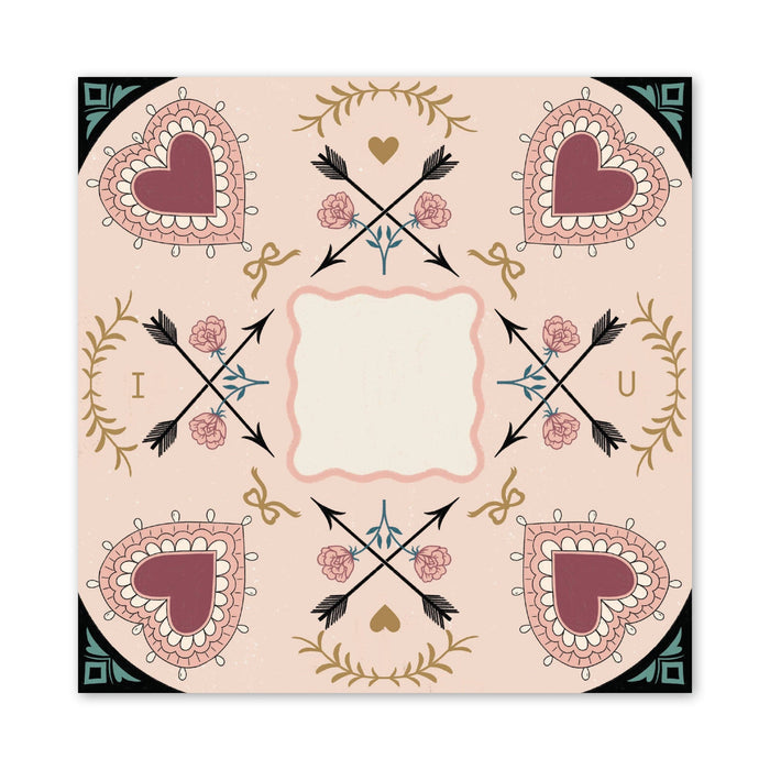 Luck, Love & Dreams Charm Cards: 12 Folded Victorian Pocket Notes - bubblegum market
