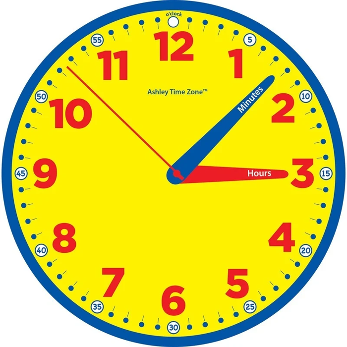 MAGNETIC TEACHING CLOCK  12" - Creative Kids