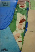 Map of Israel - 2 piece Overla