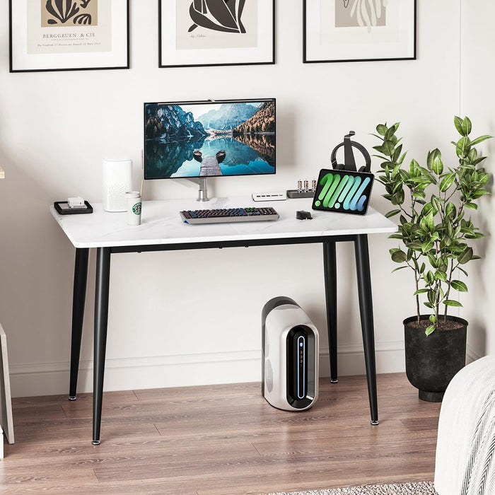 Marble Effect Dining Table