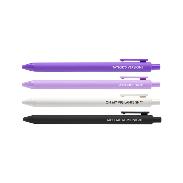 MDNGHTS Taylor Swift Pen Set - bubblegum market