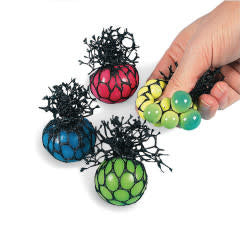 MESH SQUISHY BALL MINI 24 PACK - Creative Kids