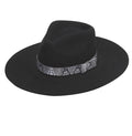 M&F Girls Pinch Front Fashion Hat 3 1/2` Brim