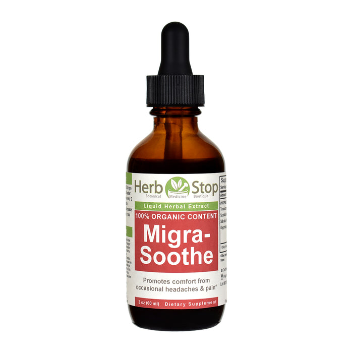Migra-Soothe Herbal Extract 2 oz Bottle