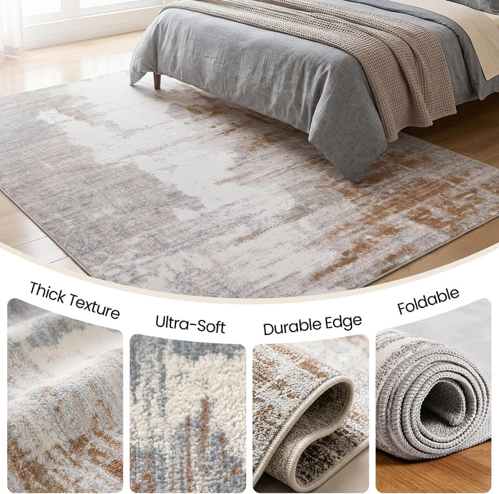 Modern Washable Area Rug