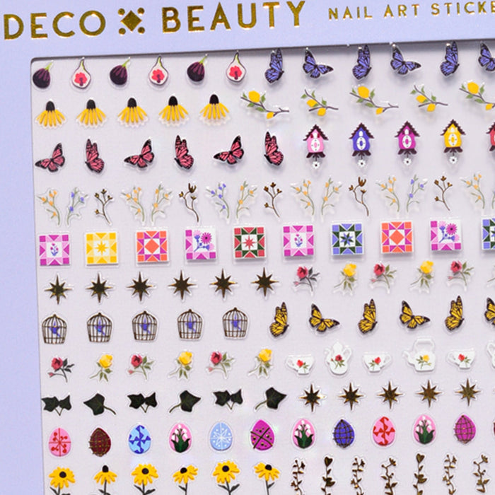 Nail Art Stickers: Hidden Hill - bubblegum market