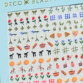Nail Art Stickers: Picnic In Paris - bubblegum market