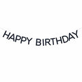 Navy HAPPY BIRTHDAY Paper Banner - bubblegum market