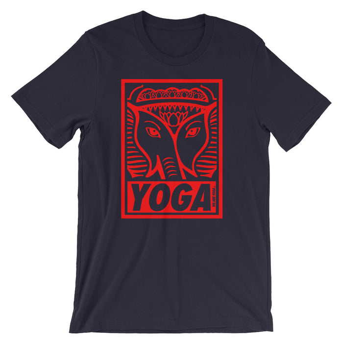 Navy + Red Stamp Team Tee