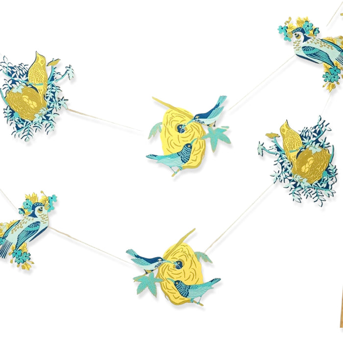 Nests Sewn Garland - bubblegum market
