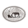 Nocona Youth Cowboy Prayer Buckle