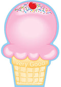 NOTEPAD : ICE CREAM 5"X7" 50 SHEETS