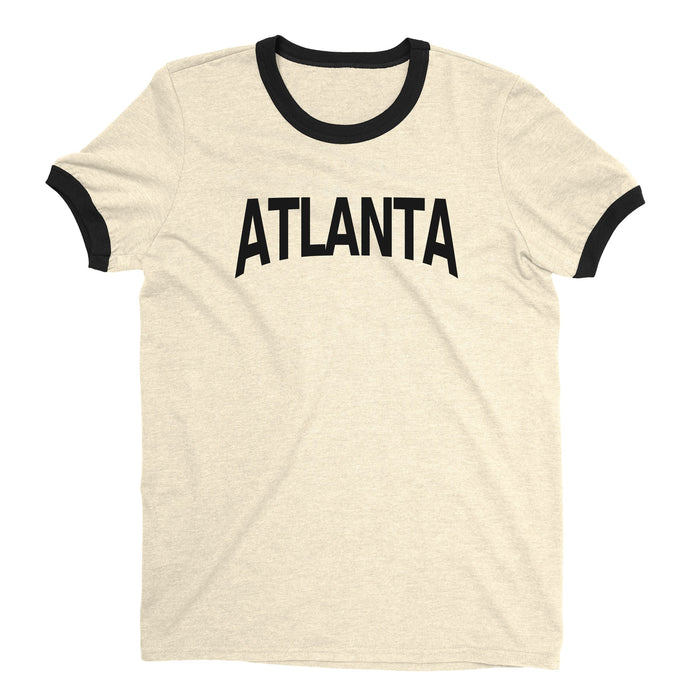 Atlanta Ringer Tee — Natural