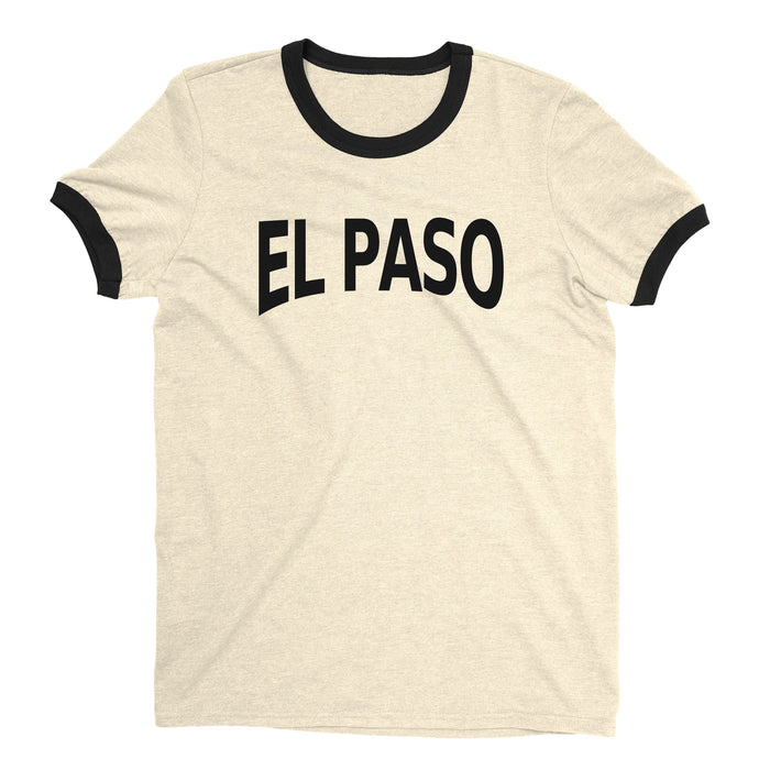 El Paso Ringer Tee — Natural