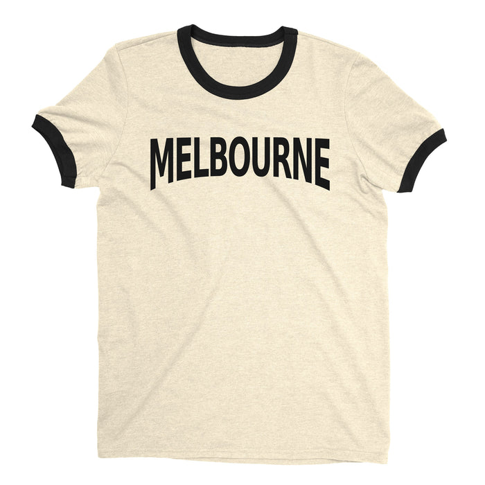 Melbourne Ringer Tee — Natural