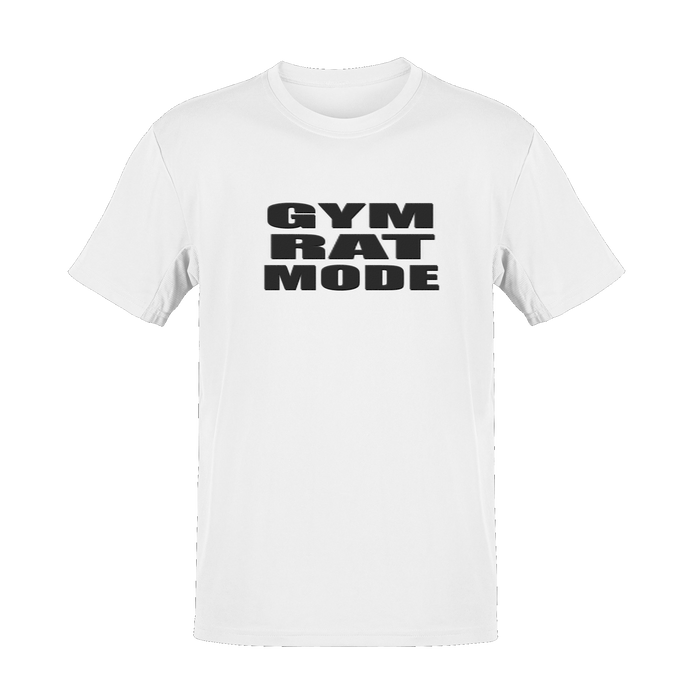 Unisex Gym Rat Mode Soft Cotton Tee - NYC Factory