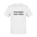 Unisex Mountain Man Vibes Soft Cotton Tee - NYC Factory