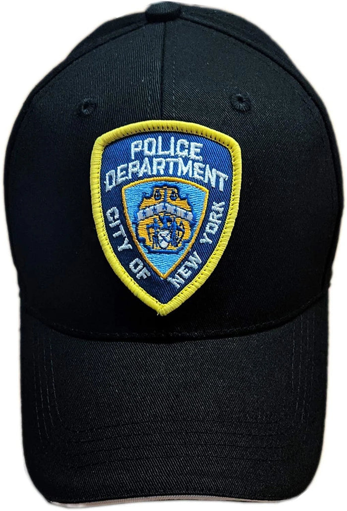 Men's NYPD Baseball Hats (Naqvy / White, 99307) - NYC Factory