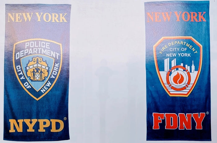 NYPD Officially Licensed Beach Towel