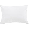 Bed pillow with 100% organic cotton cover, all natural filling - kapok and latex